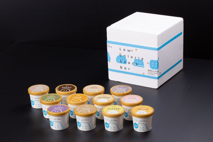 Sugar-free ice cream 4th anniversary early adopter gift box (13 packs, 1 for each flavor) $1200