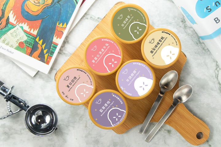 No added sugar ice cream gift box (signature flavor 6 packs) $600