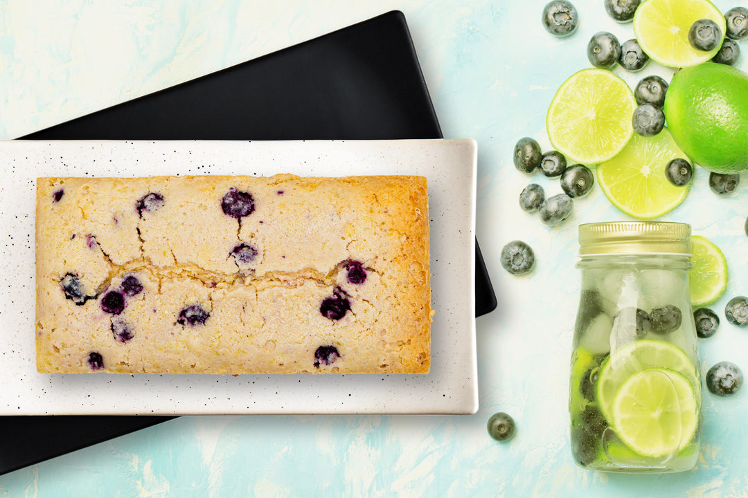 【Sugar Reduction】78% Sugar Reduction Blueberry Lemon Pound Cake